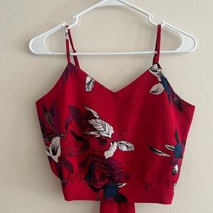 TIE BACK CROP TOP